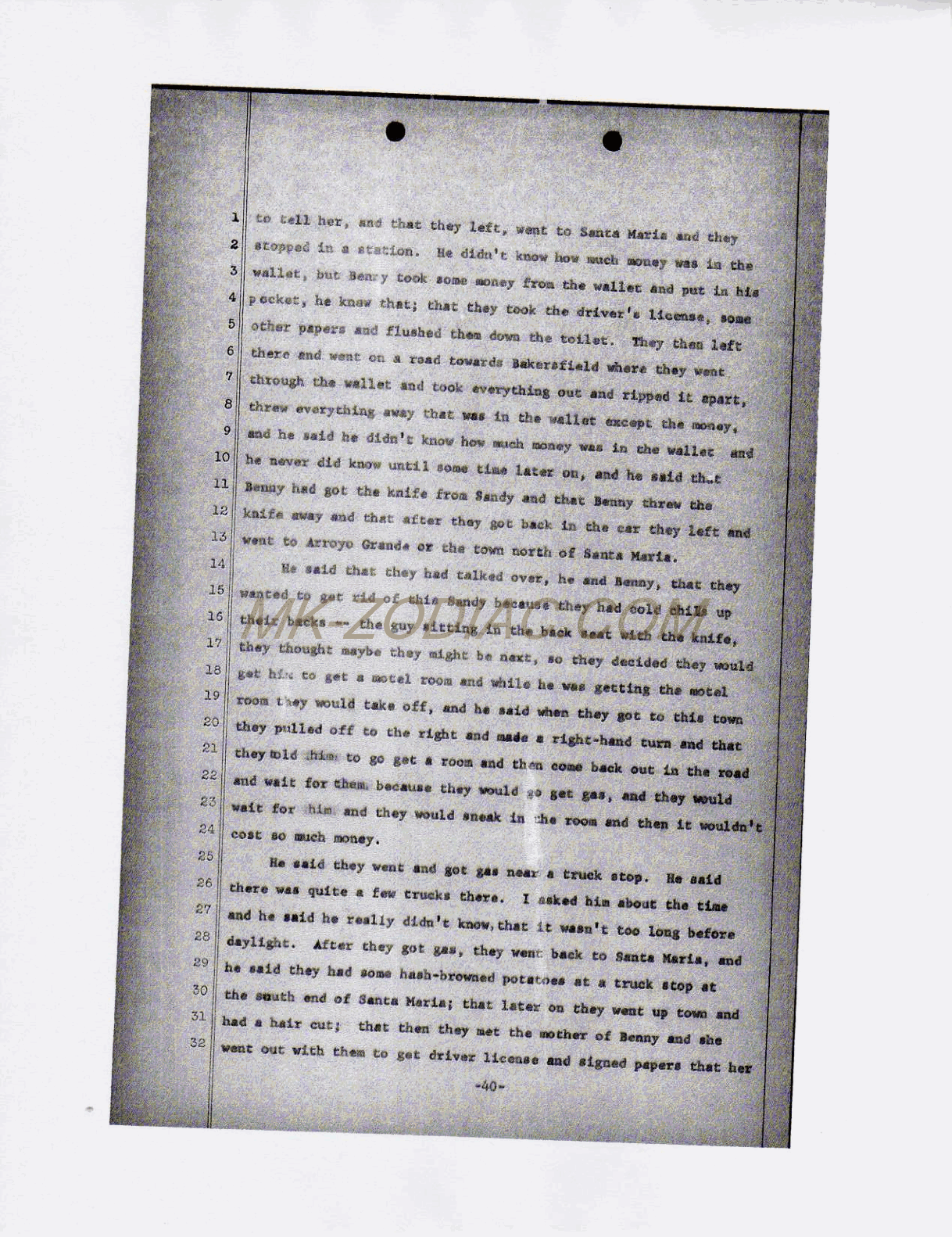 reporter&acute;s transcript - page 40