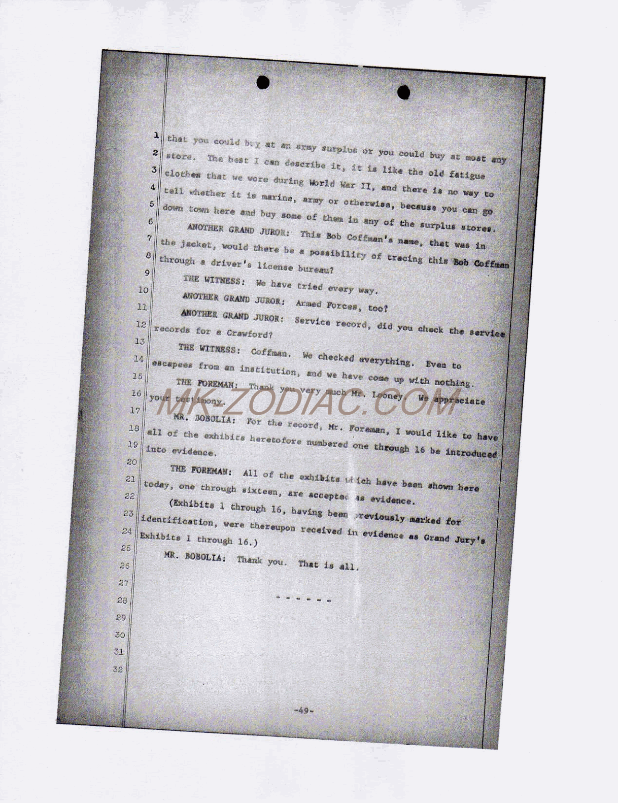 reporter&acute;s transcript - page 49