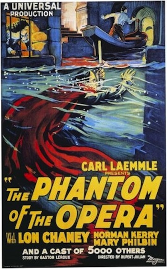 The Phantom of the Opera poster (1925)